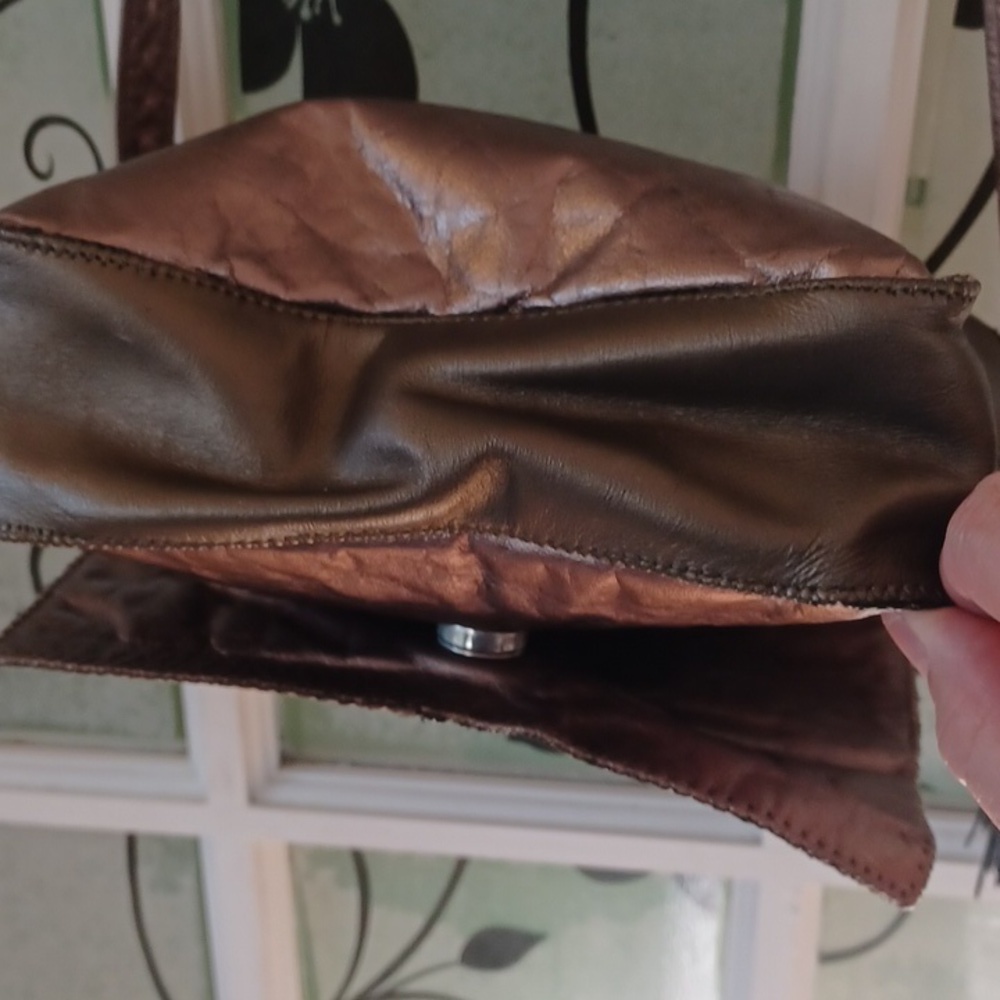Bags by pinky genuine leather cross body vintage handbag - Picture 4 of 7